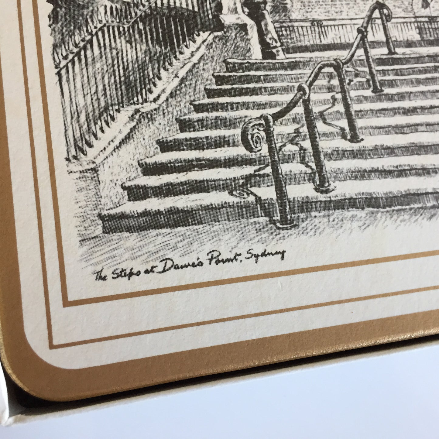 Pimpernel Placemats Set of 6 Featuring Drawings by Cedric Emanuel in Original Box