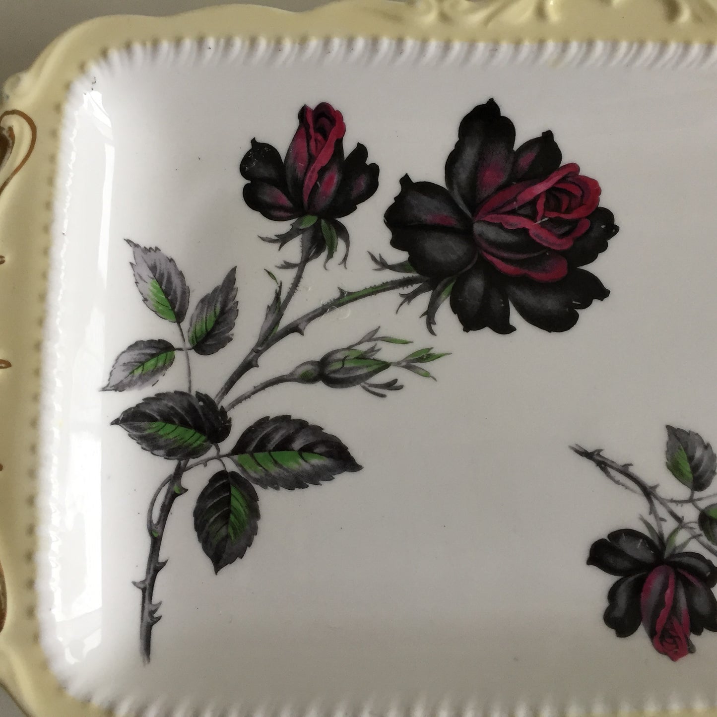 Royal Albert Masquerade Vintage Bone China Sandwich Platter