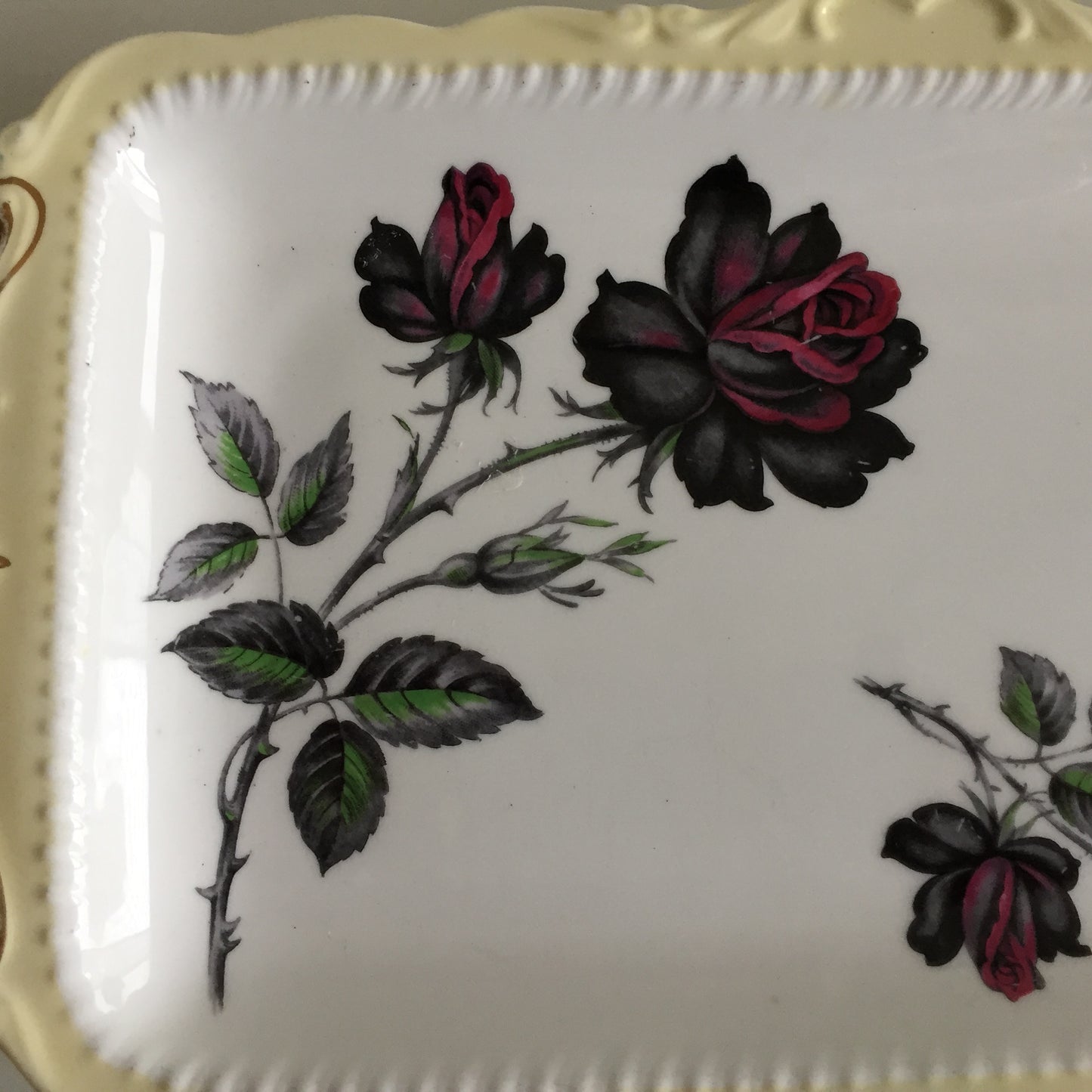 Royal Albert Masquerade Vintage Bone China Sandwich Platter