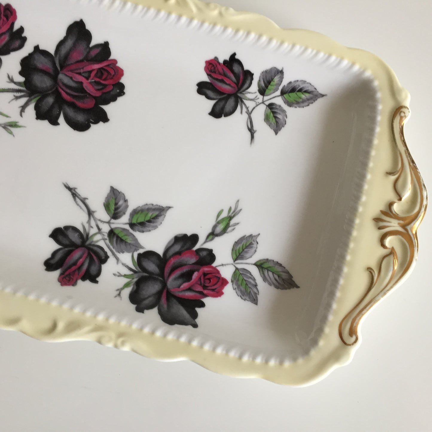 Royal Albert Masquerade Vintage Bone China Sandwich Platter