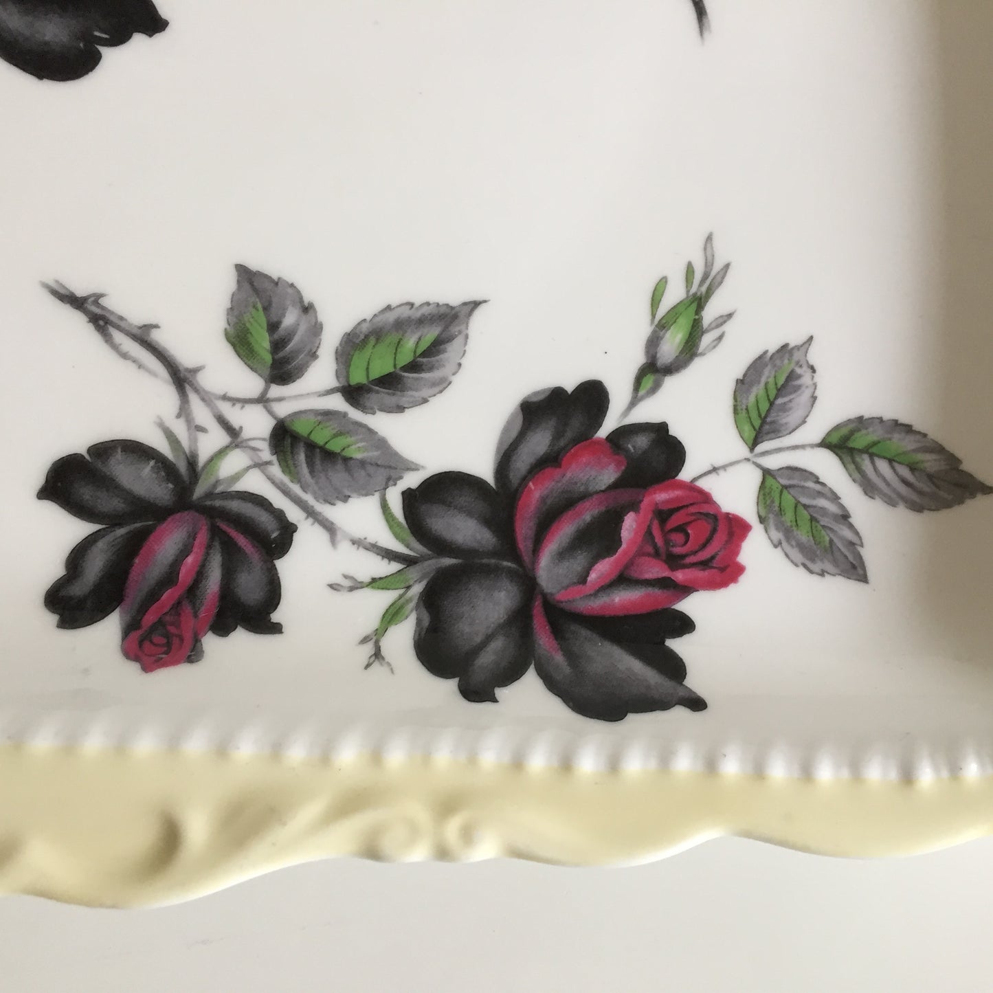 Royal Albert Masquerade Vintage Bone China Sandwich Platter