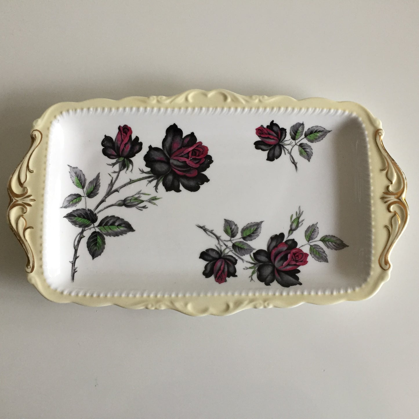 Royal Albert Masquerade Vintage Bone China Sandwich Platter