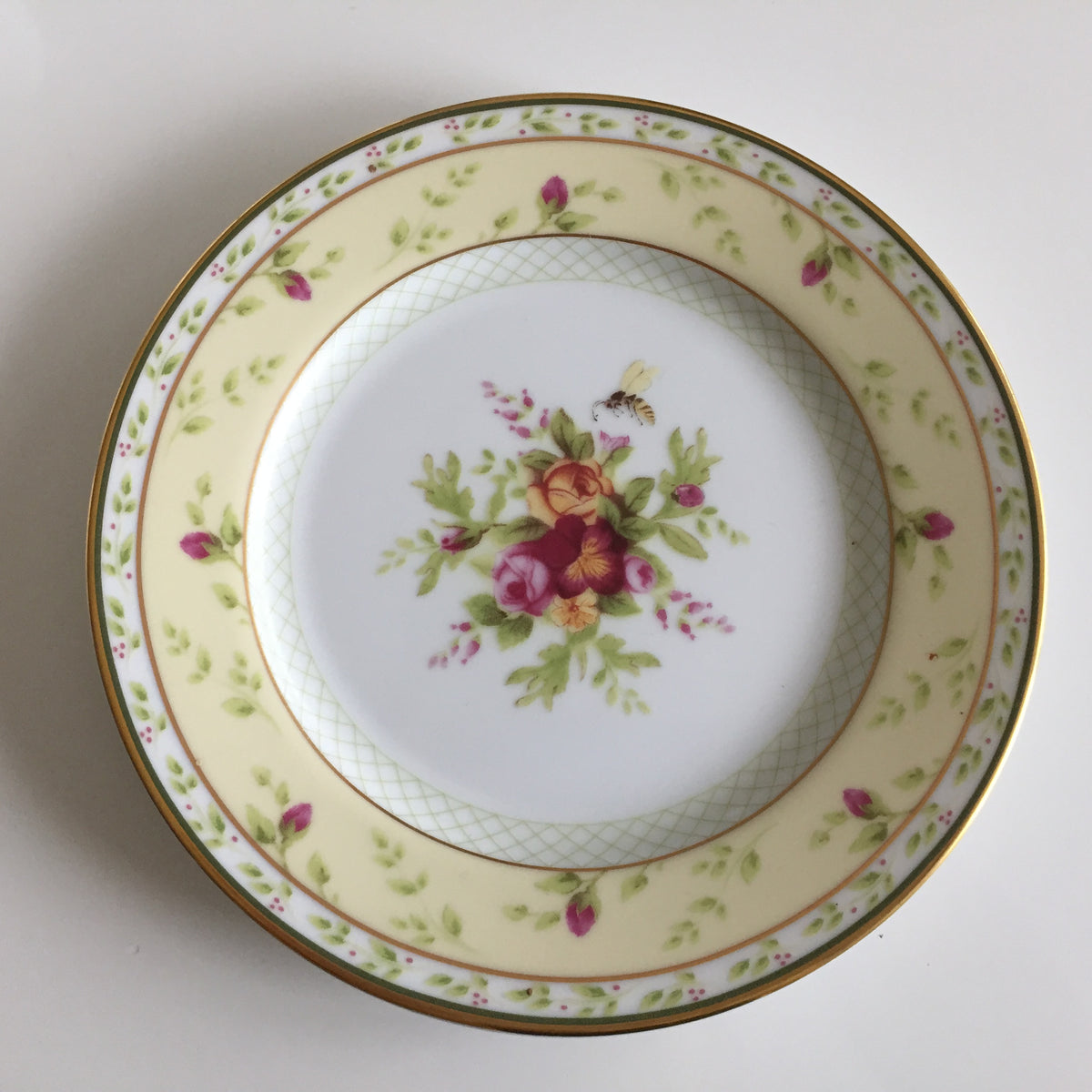 Royal Albert Bone China Side Plate | Seasons of Colour Old Country Roses Pattern