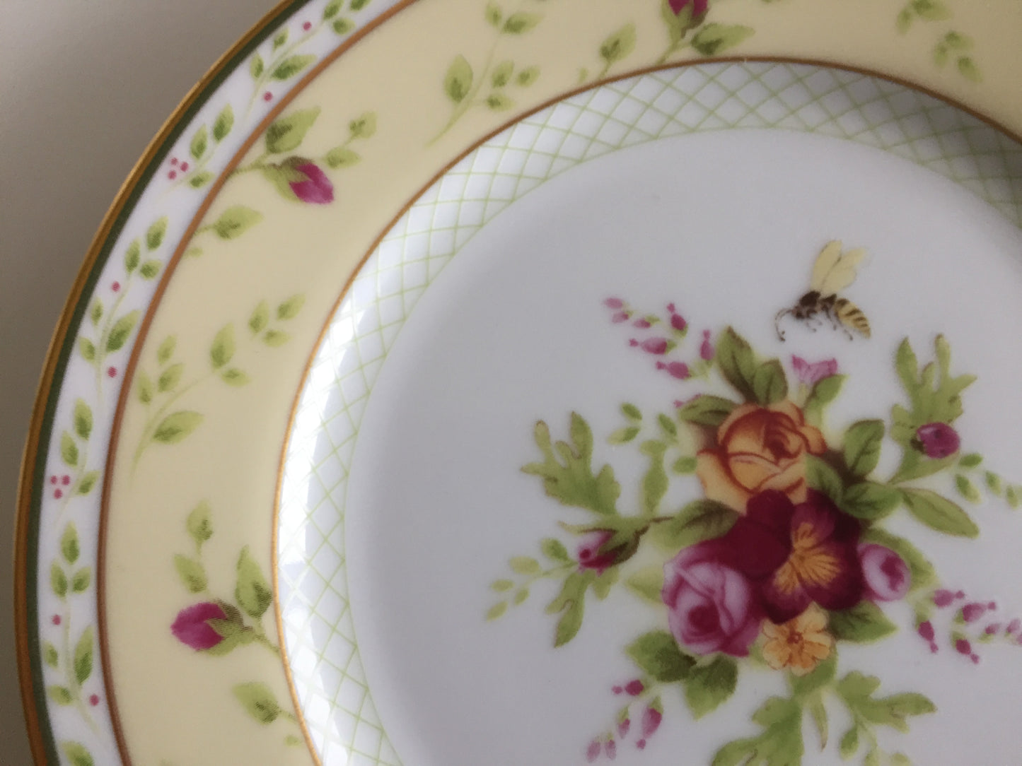 Royal Albert Bone China Side Plate | Seasons of Colour Old Country Roses Pattern