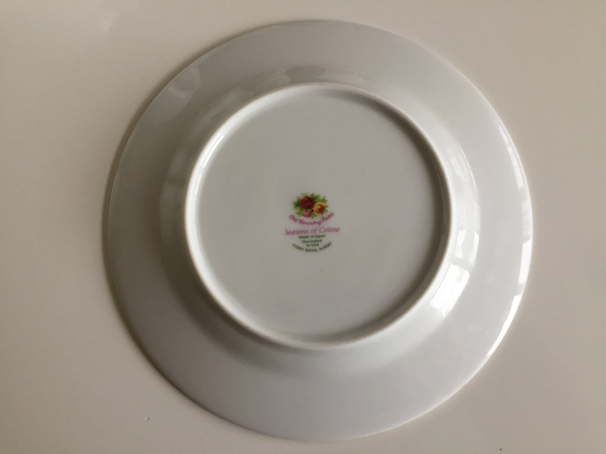 Royal Albert Bone China Side Plate | Seasons of Colour Old Country Roses Pattern