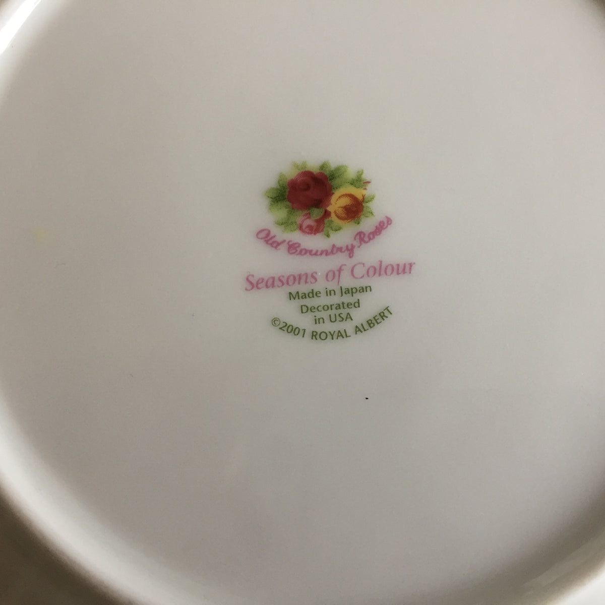 Royal Albert Bone China Side Plate | Seasons of Colour Old Country Roses Pattern