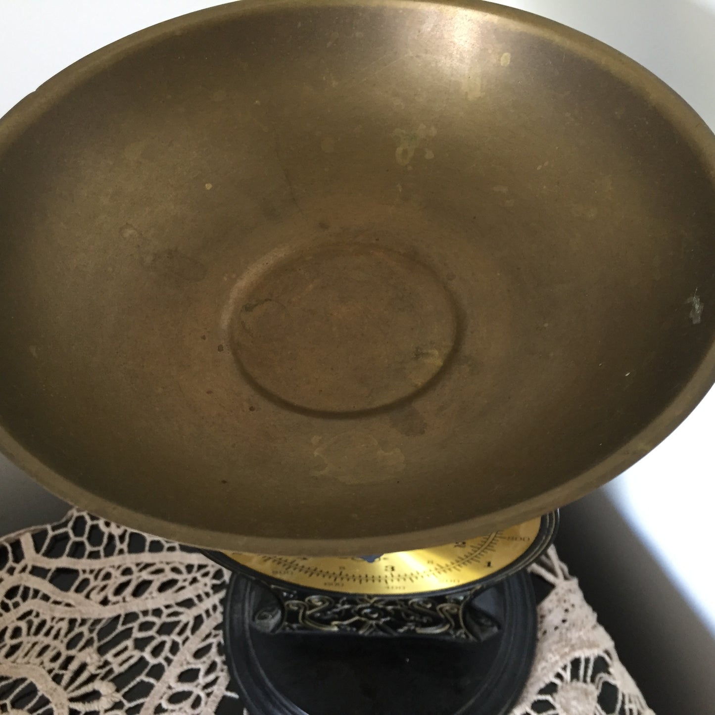Vintage Salter Family Scale No. 46 | Retro Kitchen Balance Scale