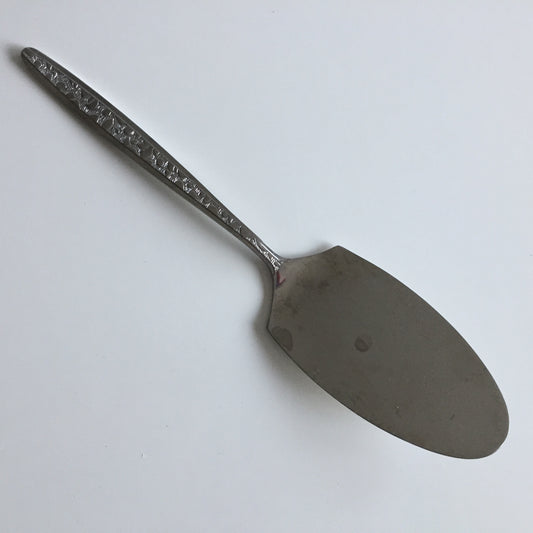 Vintage Grosvenor Stainless Steel Cake Server with Decorative Handle