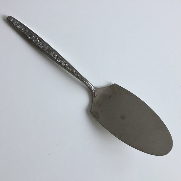 Vintage Grosvenor Stainless Steel Cake Server with Decorative Handle