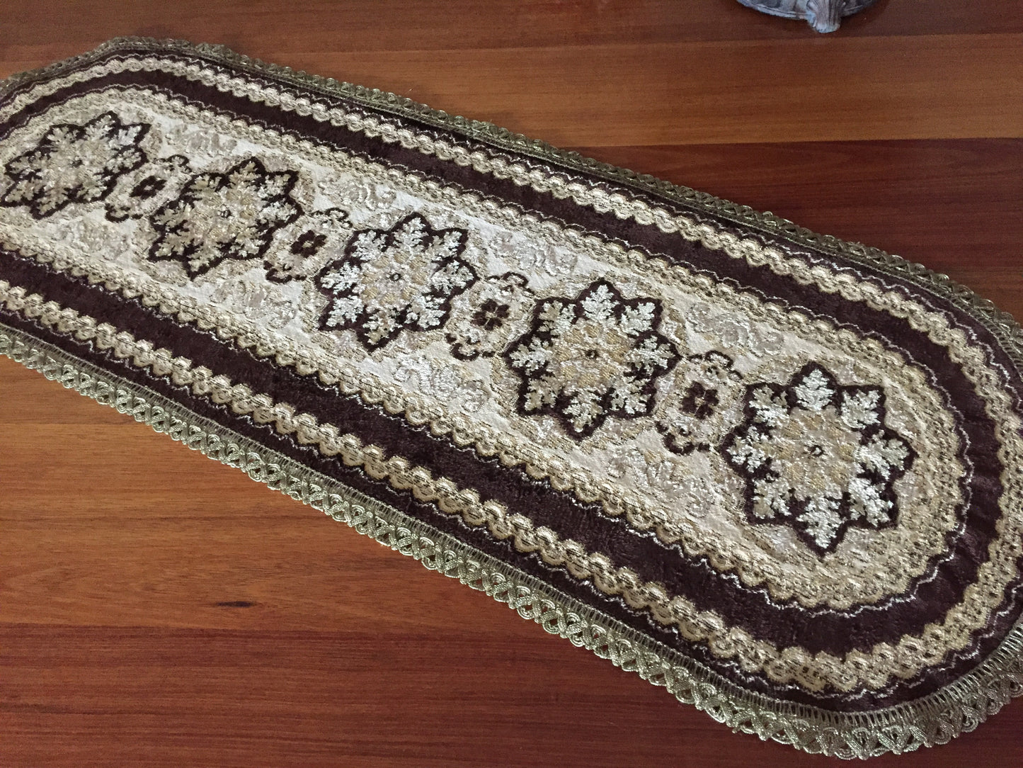 Assorted Mid Century Woven Tapestry Table Rugs