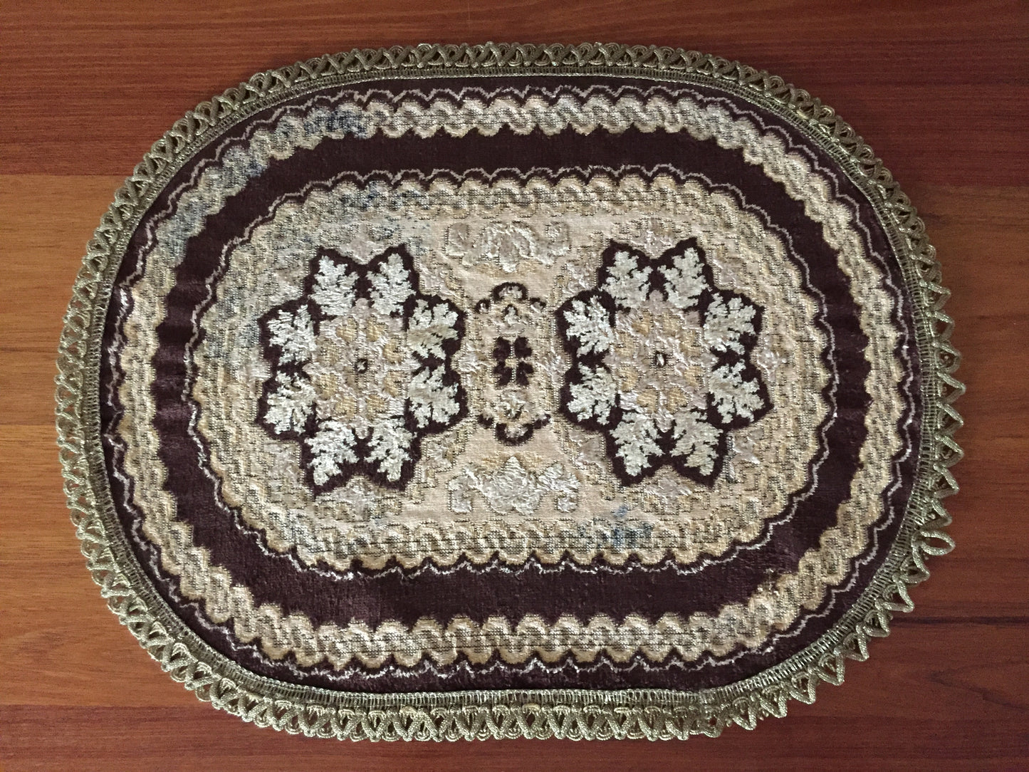 Assorted Mid Century Woven Tapestry Table Rugs