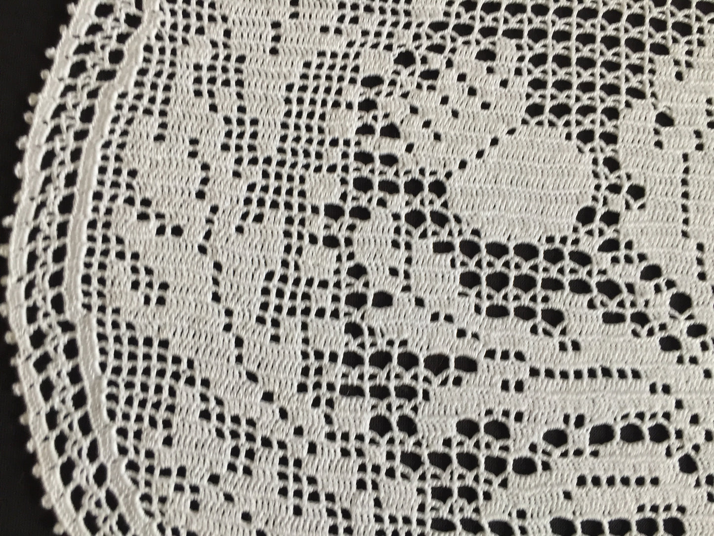 Mary Card Designed "THISTLE d'oyley" Filet Crochet Lace Doily English Small Chart No 500