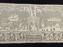 Load image into Gallery viewer, Mary Card Designed 1934 Victorian (Australian) Souvenir of the Centenary Table Runner/Sideboard Cloth