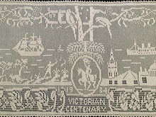 Load image into Gallery viewer, Mary Card Designed 1934 Victorian (Australian) Souvenir of the Centenary Table Runner/Sideboard Cloth