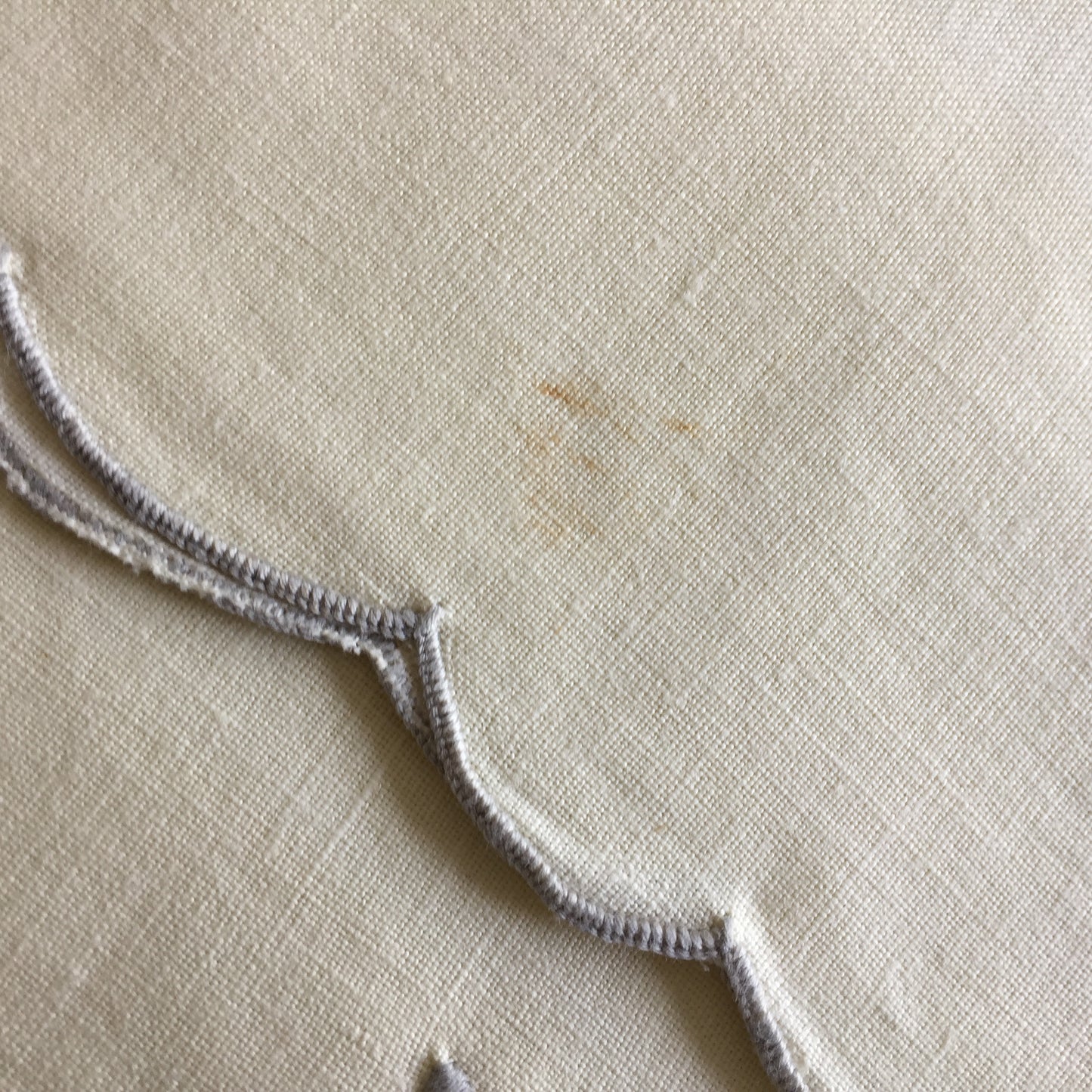 A Set of 6 of Madeira Cutwork Hand Embroidered and Appliqued Vintage Napkins
