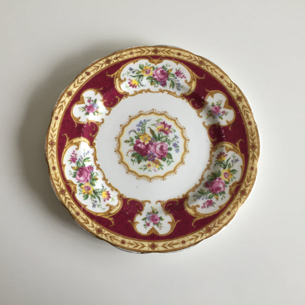 Royal Albert Bone China Side plate | Lady Hamilton Pattern