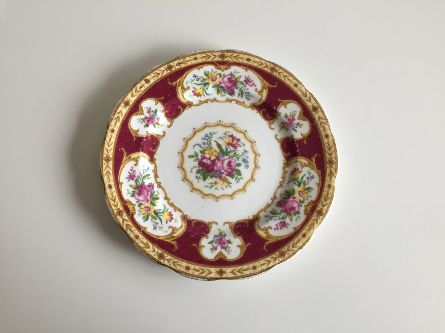 Royal Albert Bone China Side plate | Lady Hamilton Pattern