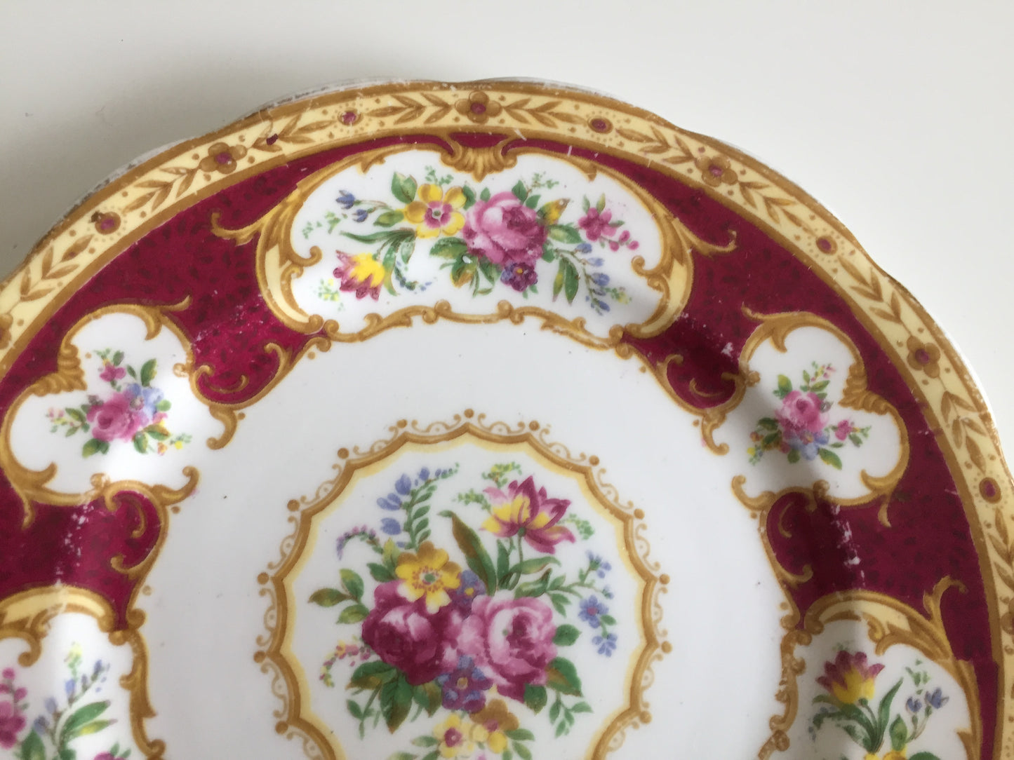 Royal Albert Bone China Side plate | Lady Hamilton Pattern