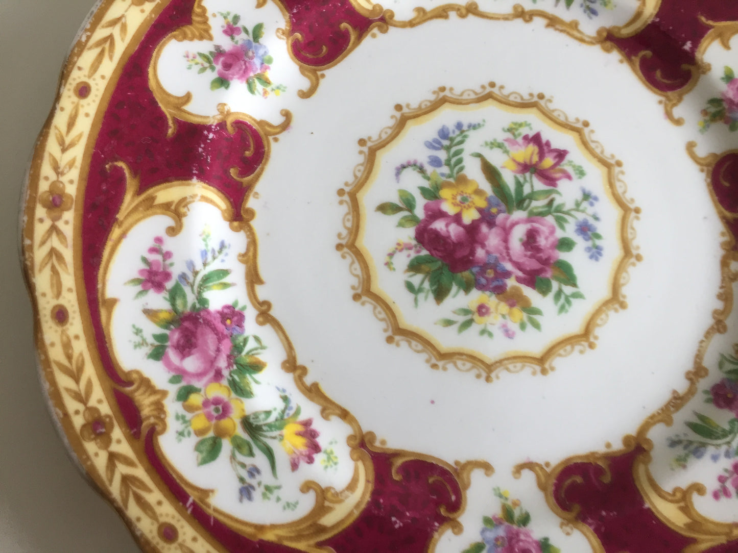 Royal Albert Bone China Side plate | Lady Hamilton Pattern
