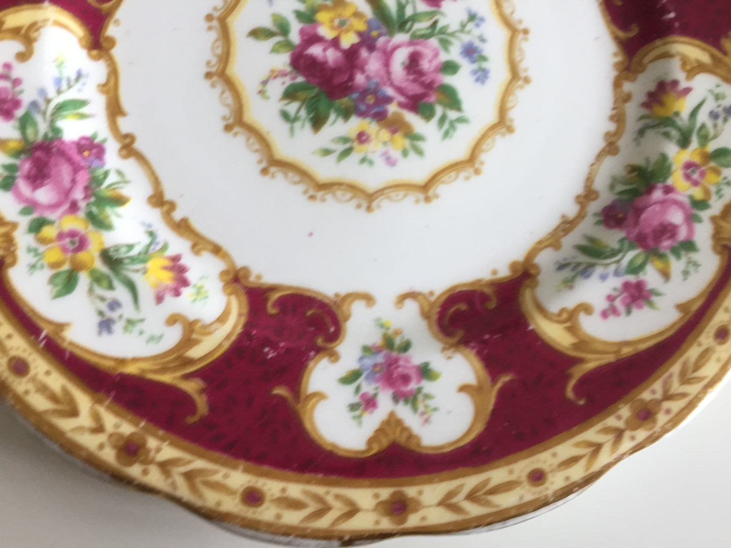 Royal Albert Bone China Side plate | Lady Hamilton Pattern