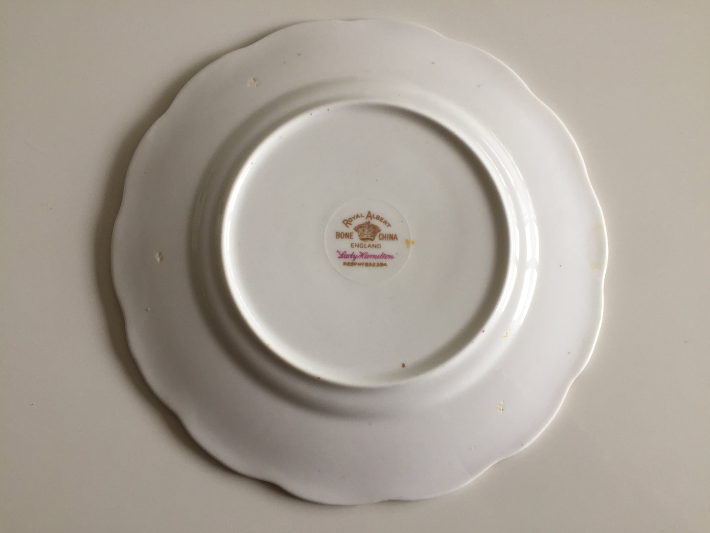 Royal Albert Bone China Side plate | Lady Hamilton Pattern