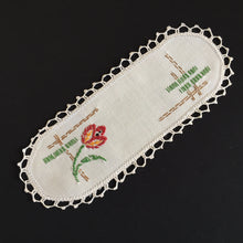 Load image into Gallery viewer, Australian Vintage Hand Embroidered Sandwich Doily