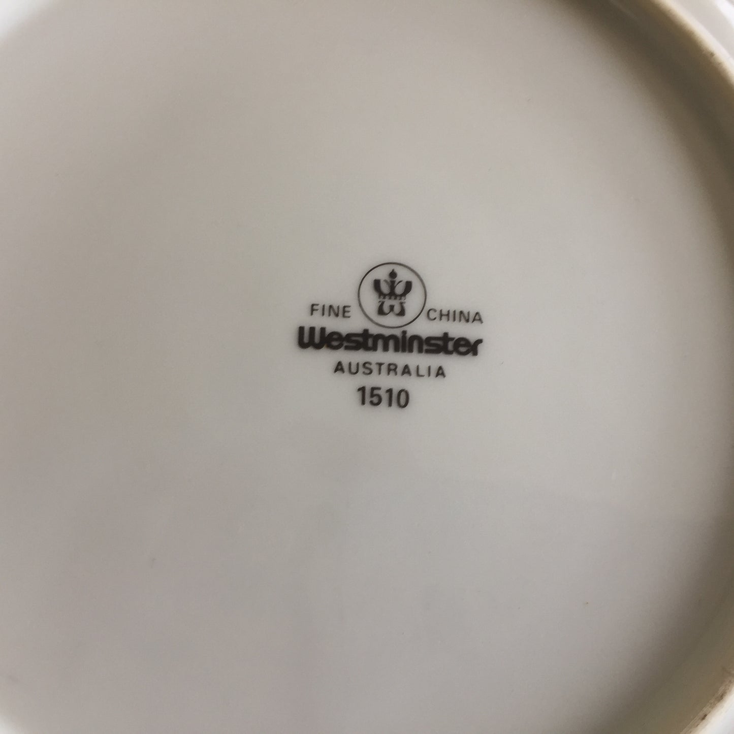 Westminster Australia Fine China Round Platter with Chinoisiere Pattern No 1510