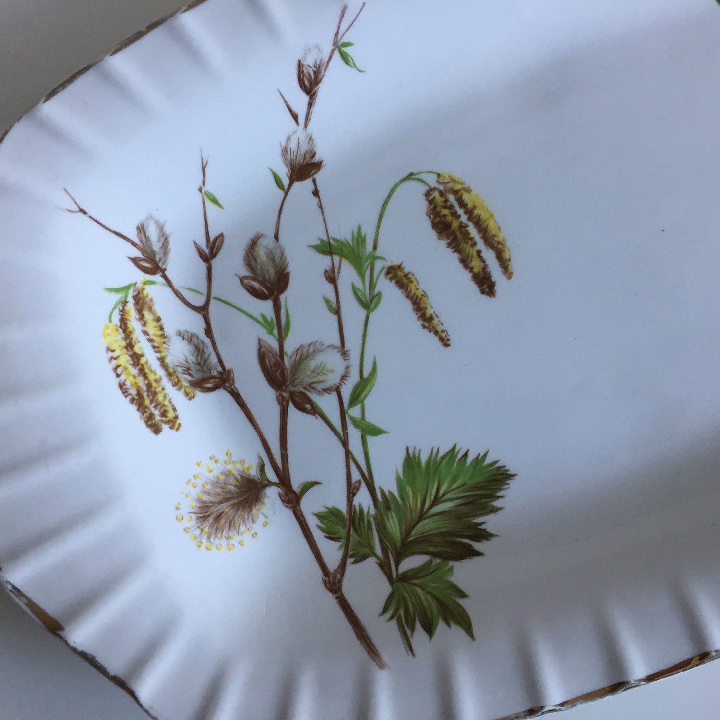 Ridgway Staffordshire Pussy Willow Sandwich Serving Platter