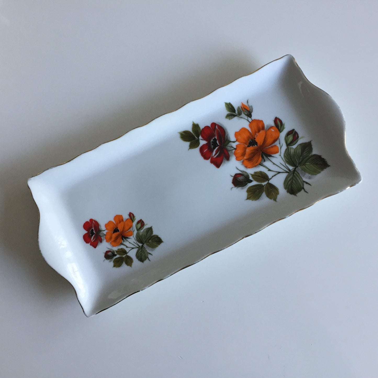 Westminster Australia Sandwich Serving Platter Mid-century Vintage Pattern 998