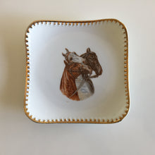 Load image into Gallery viewer, Vintage Westminster Australia Fine China Ring Dish Horses Pattern #474