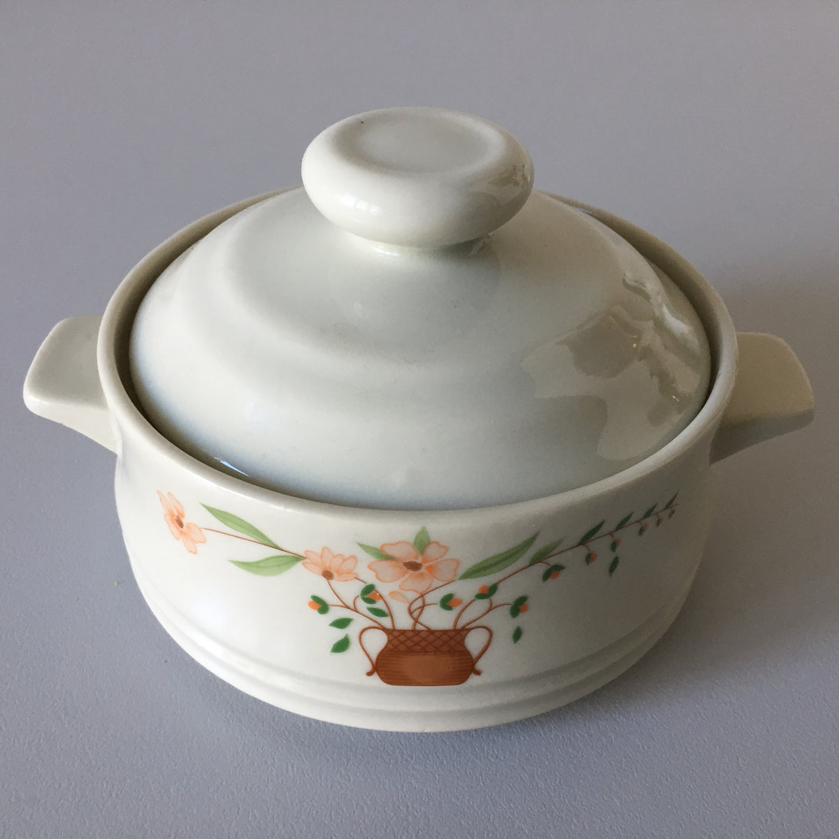 Japanese Vintage Countryside Stoneware Collection Casserole Dish