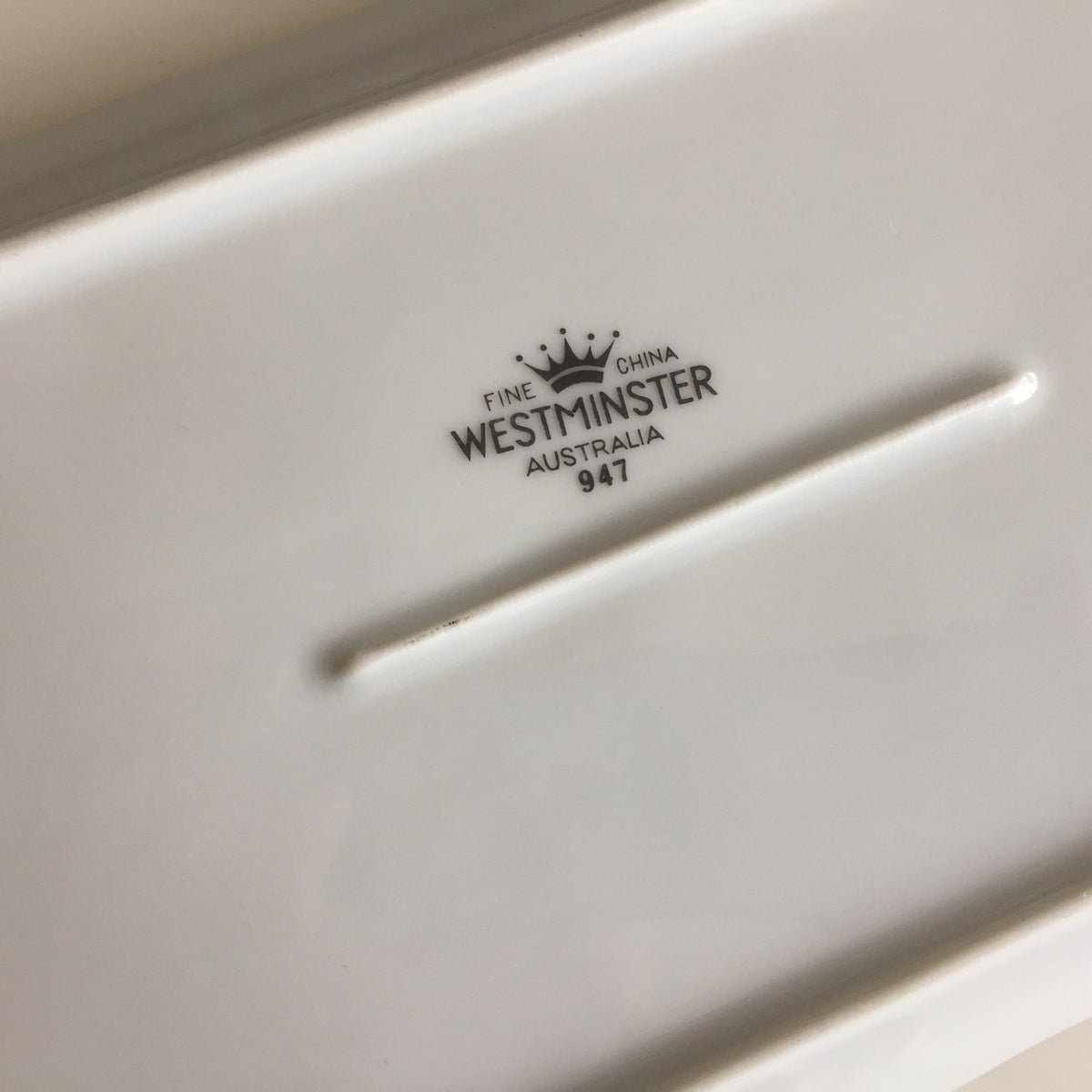 Westminster Australia Sandwich Serving Platter Mid-century Vintage Pattern No. 947