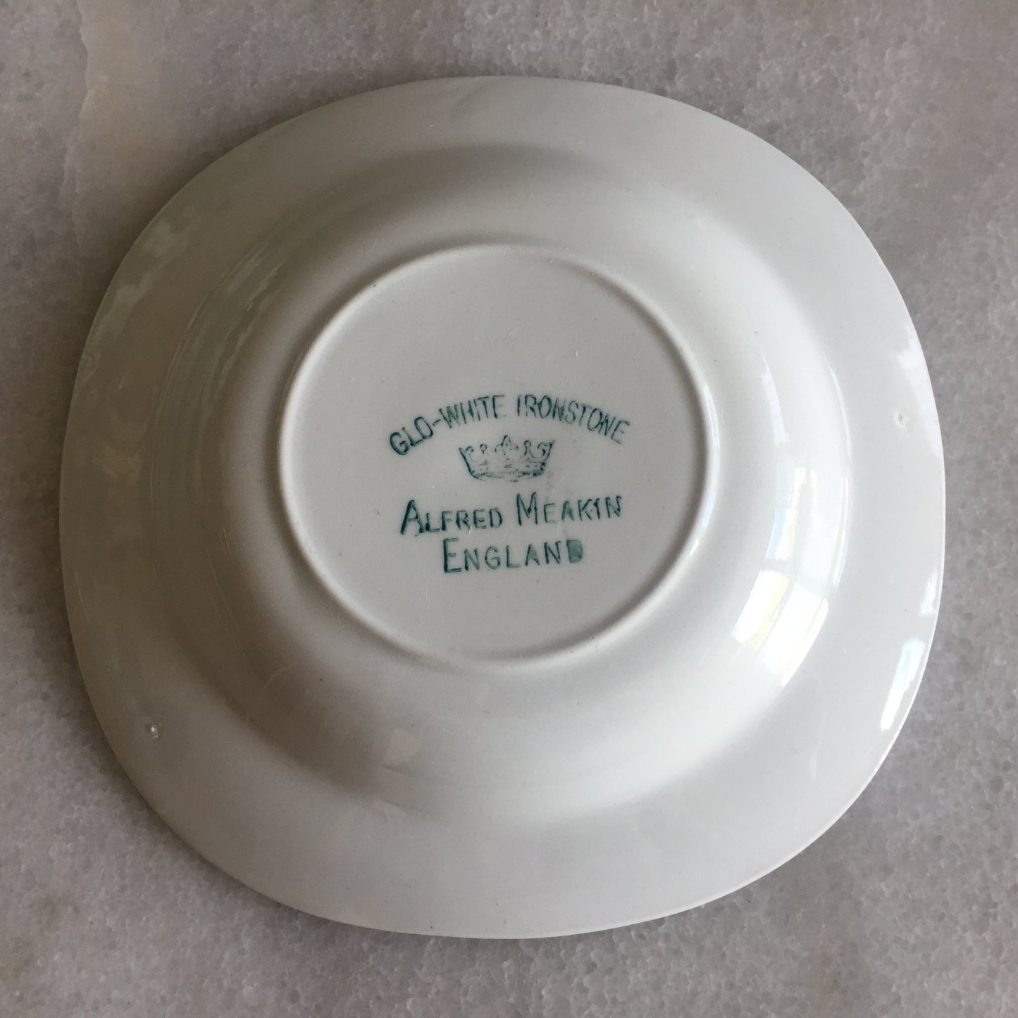 Vintage Alfred Meakin Ironstone Small Floral Dish | Dessert Bowl