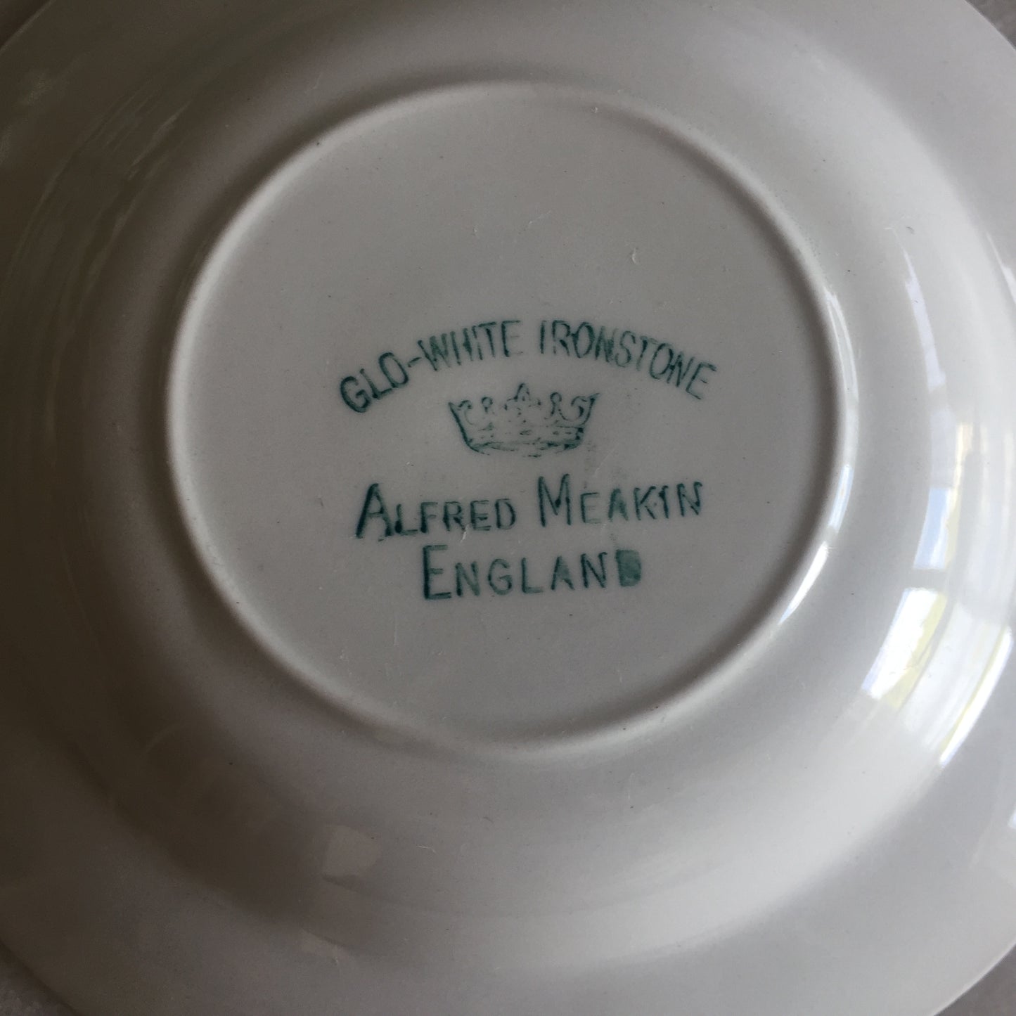 Vintage Alfred Meakin Ironstone Small Floral Dish | Dessert Bowl