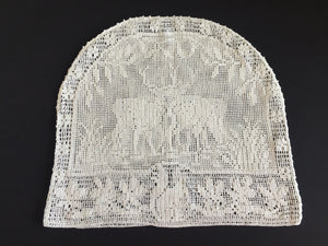 Mary Card "Woodland" Tea Cosy (1931) Collectible Vintage Crochet Lace Teapot Cover