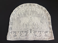 Load image into Gallery viewer, Mary Card &quot;Woodland&quot; Tea Cosy (1931) Collectible Vintage Crochet Lace Teapot Cover