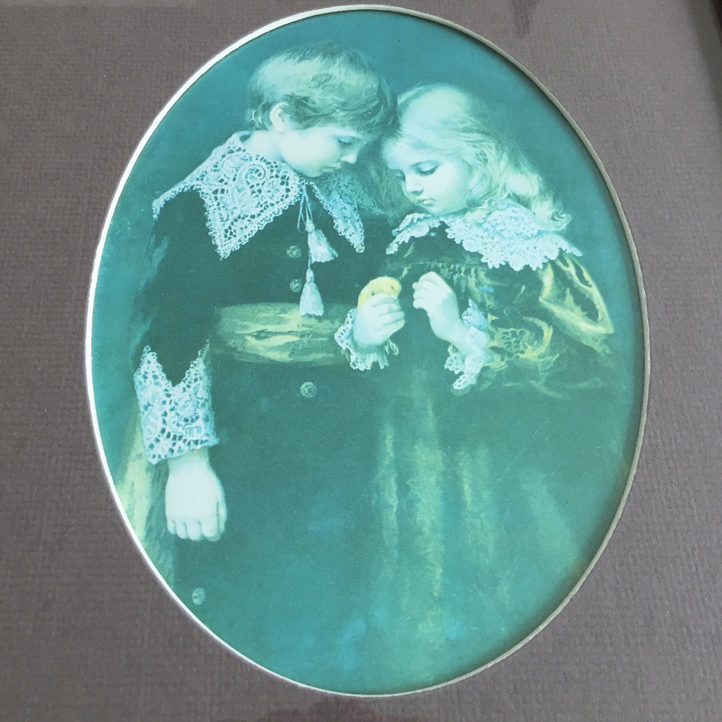 Framed Yesteryear Prints of Victorian Child Themed Paintings