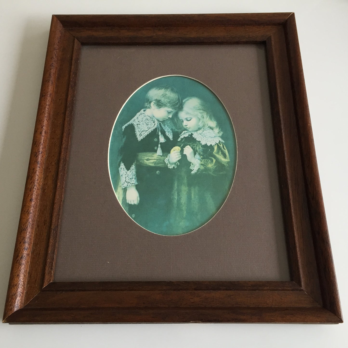 Framed Yesteryear Prints of Victorian Child Themed Paintings