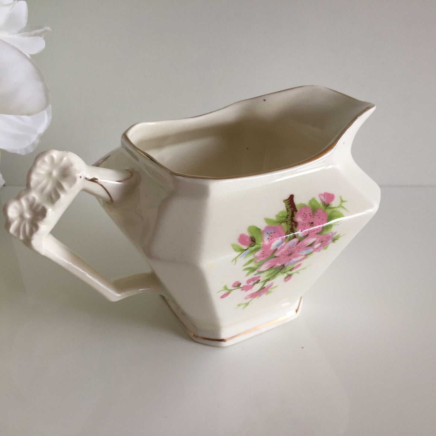 Apple Blossom by James Kent (England) Art Deco Vintage Creamer
