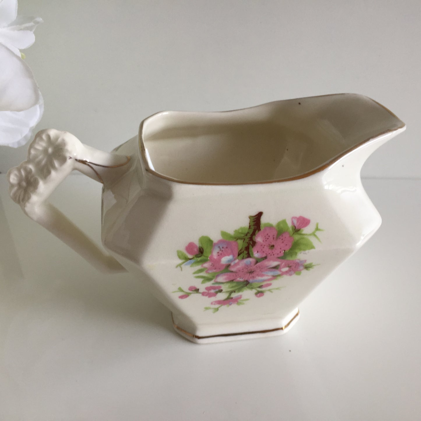 Apple Blossom by James Kent (England) Art Deco Vintage Creamer