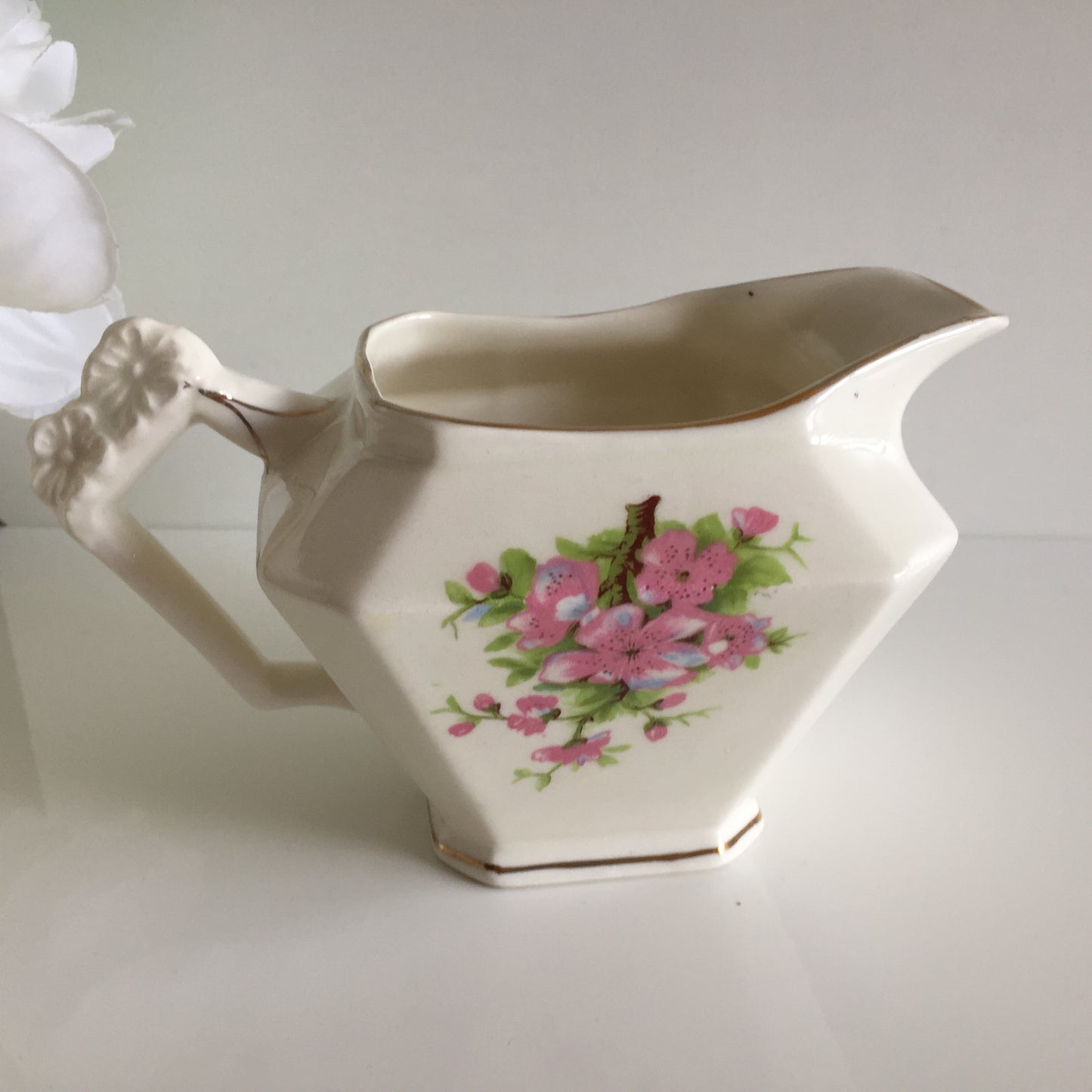 Apple Blossom by James Kent (England) Art Deco Vintage Creamer