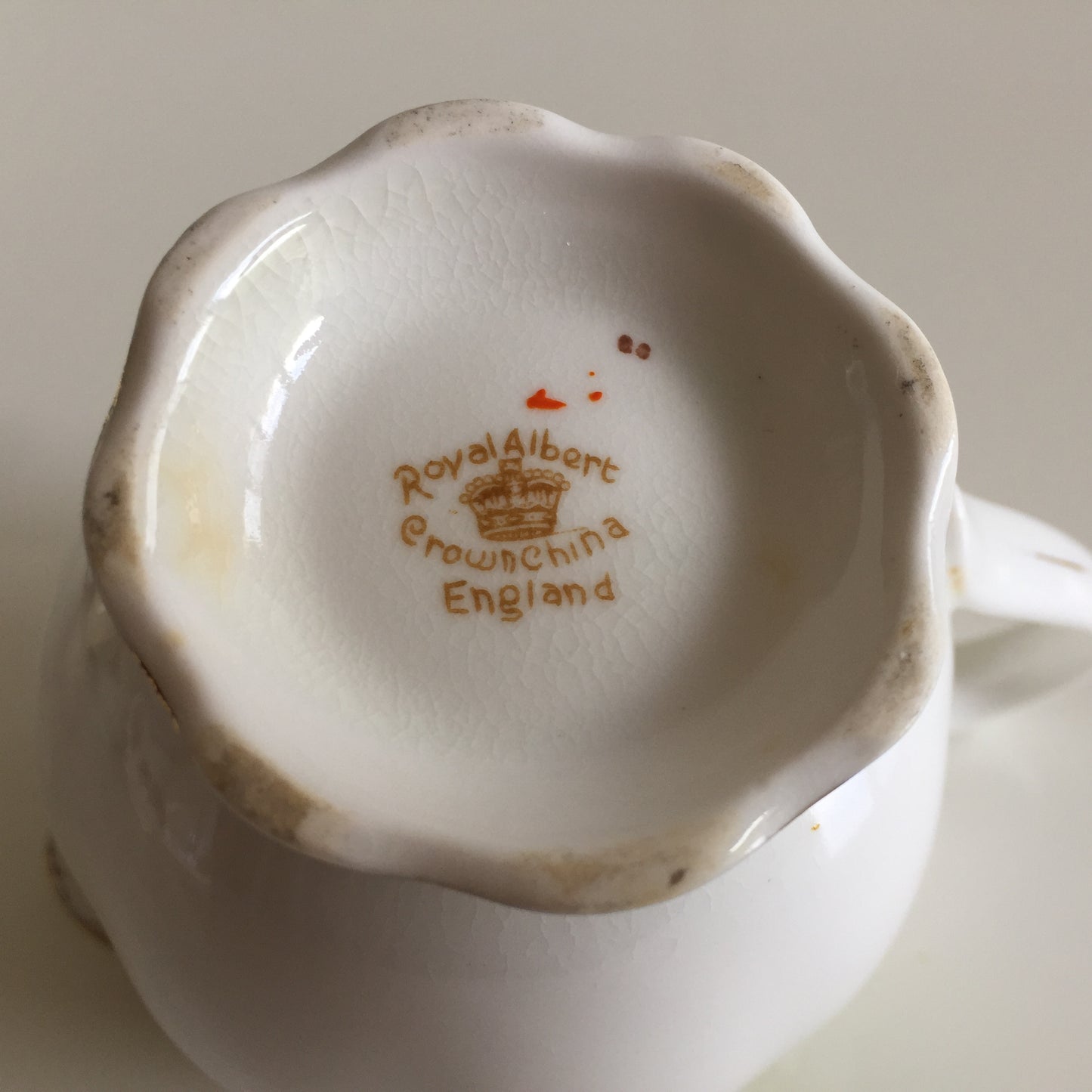 Royal Albert Art Deco Vintage Creamer I Milk Jug | Pattern #1827