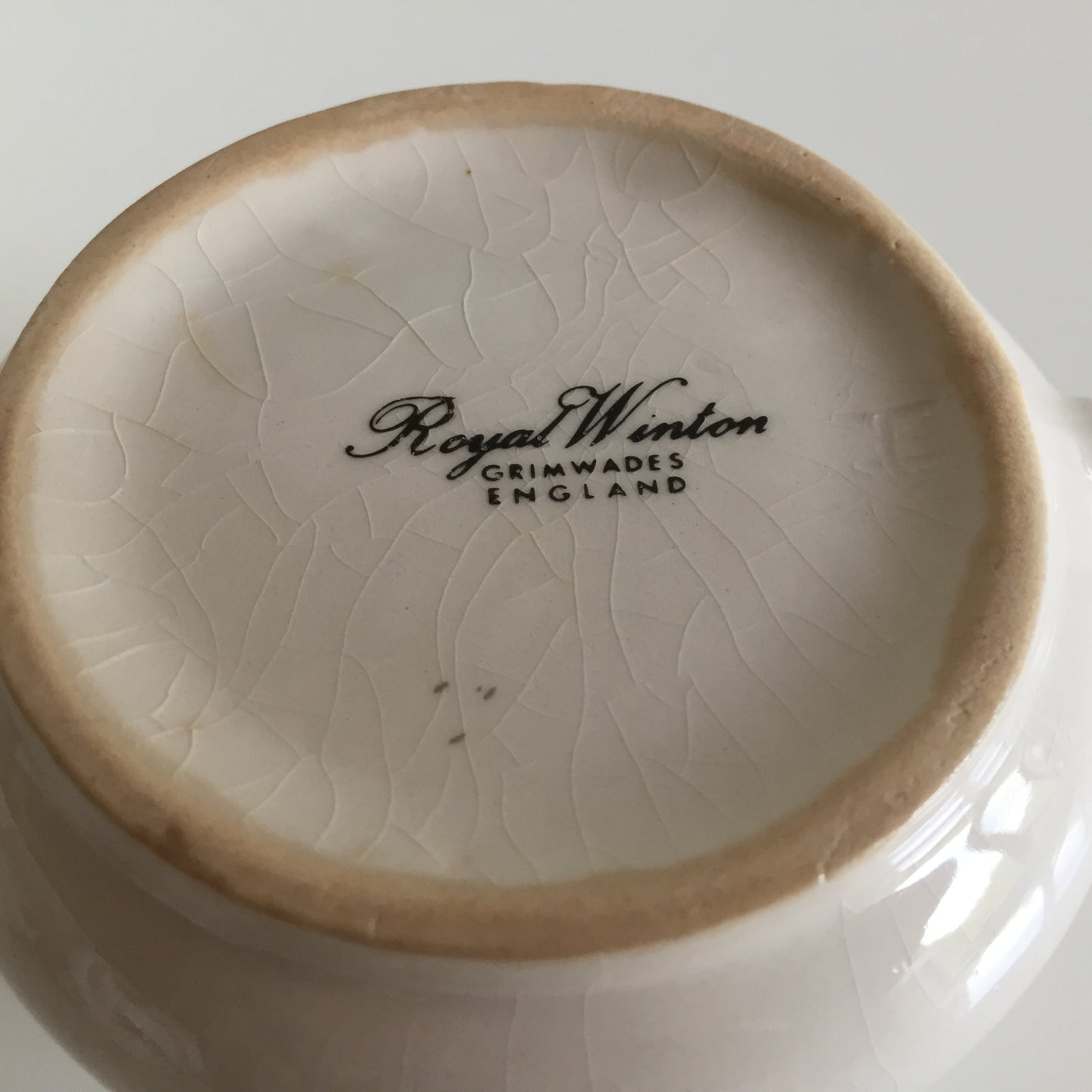 Royal Winton Grimwades Vintage Creamer with Autumn Harvest Pattern