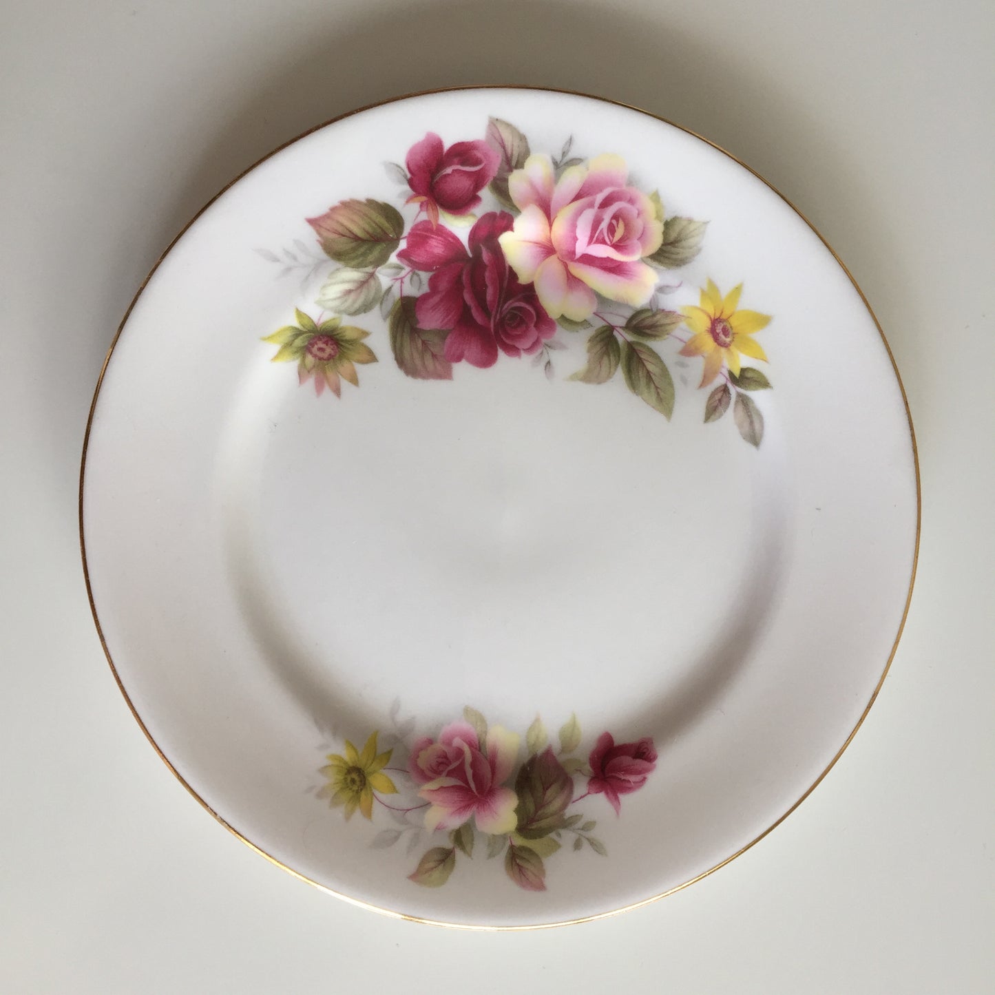Vintage English Porcelain Saucers, Dessert Plates Tea / Dinner Set Replacements