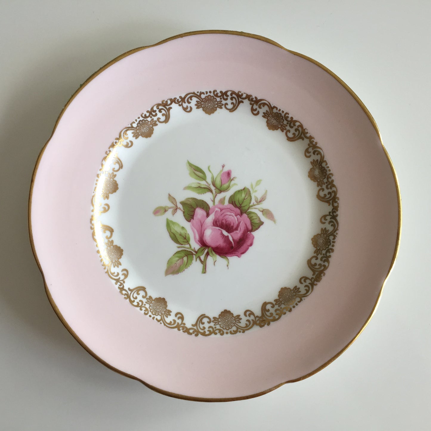 Vintage English Porcelain Saucers, Dessert Plates Tea / Dinner Set Replacements
