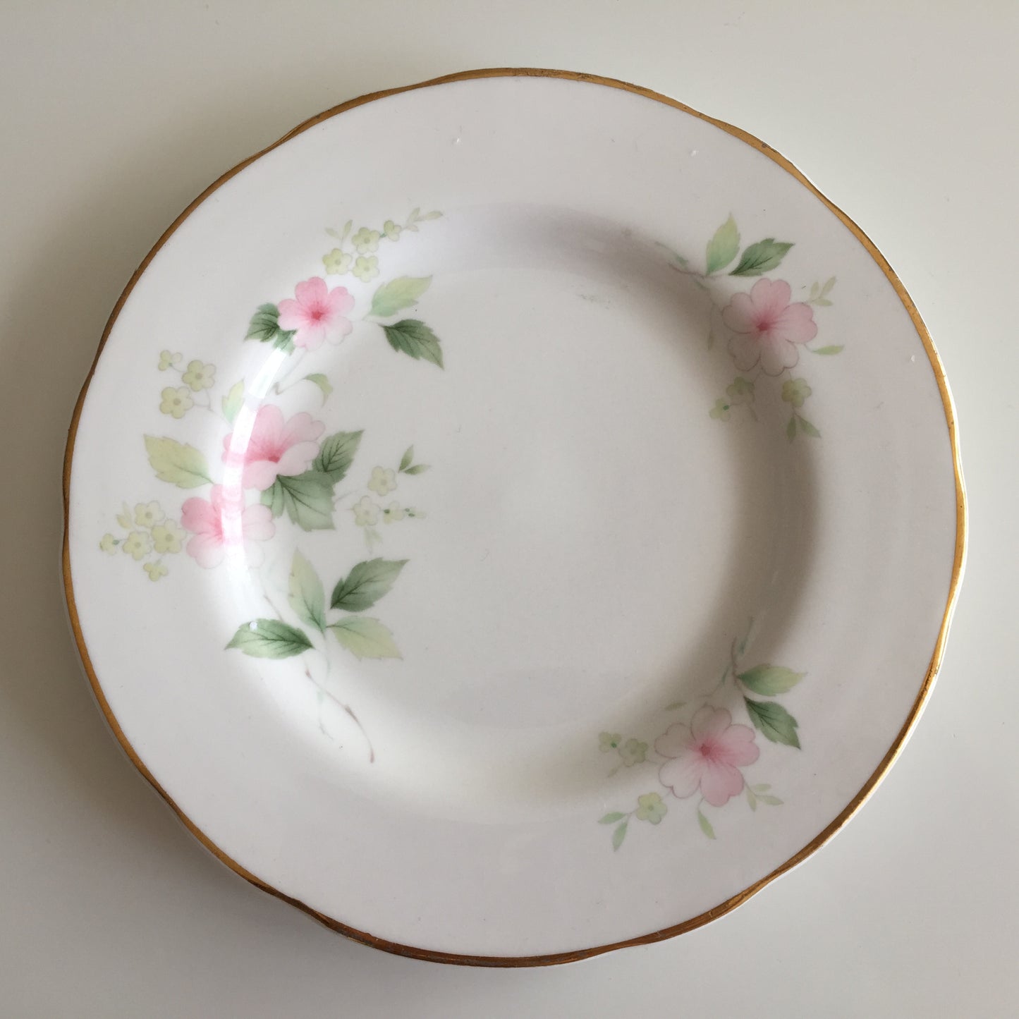 Vintage English Porcelain Saucers, Dessert Plates Tea / Dinner Set Replacements