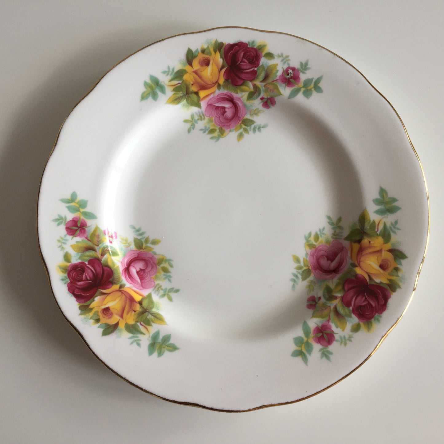 Vintage English Porcelain Saucers, Dessert Plates Tea / Dinner Set Replacements