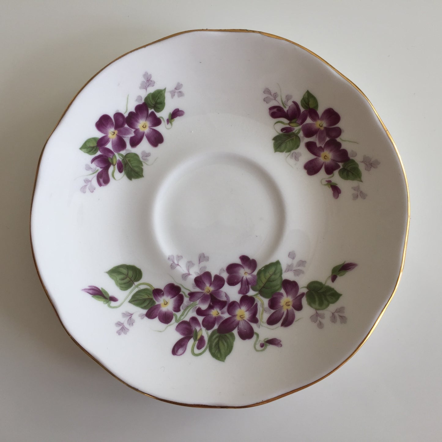 Vintage English Porcelain Saucers, Dessert Plates Tea / Dinner Set Replacements