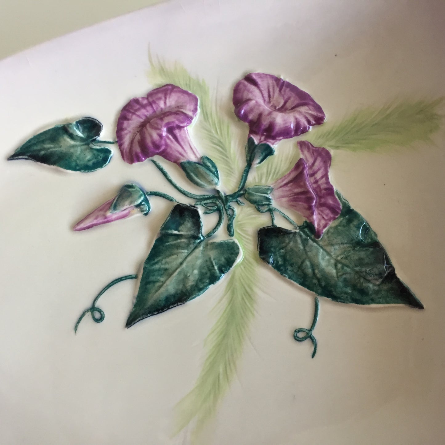 Carlton Ware Convolvulus Morning Glory 1950s English Vintage Serving Dish