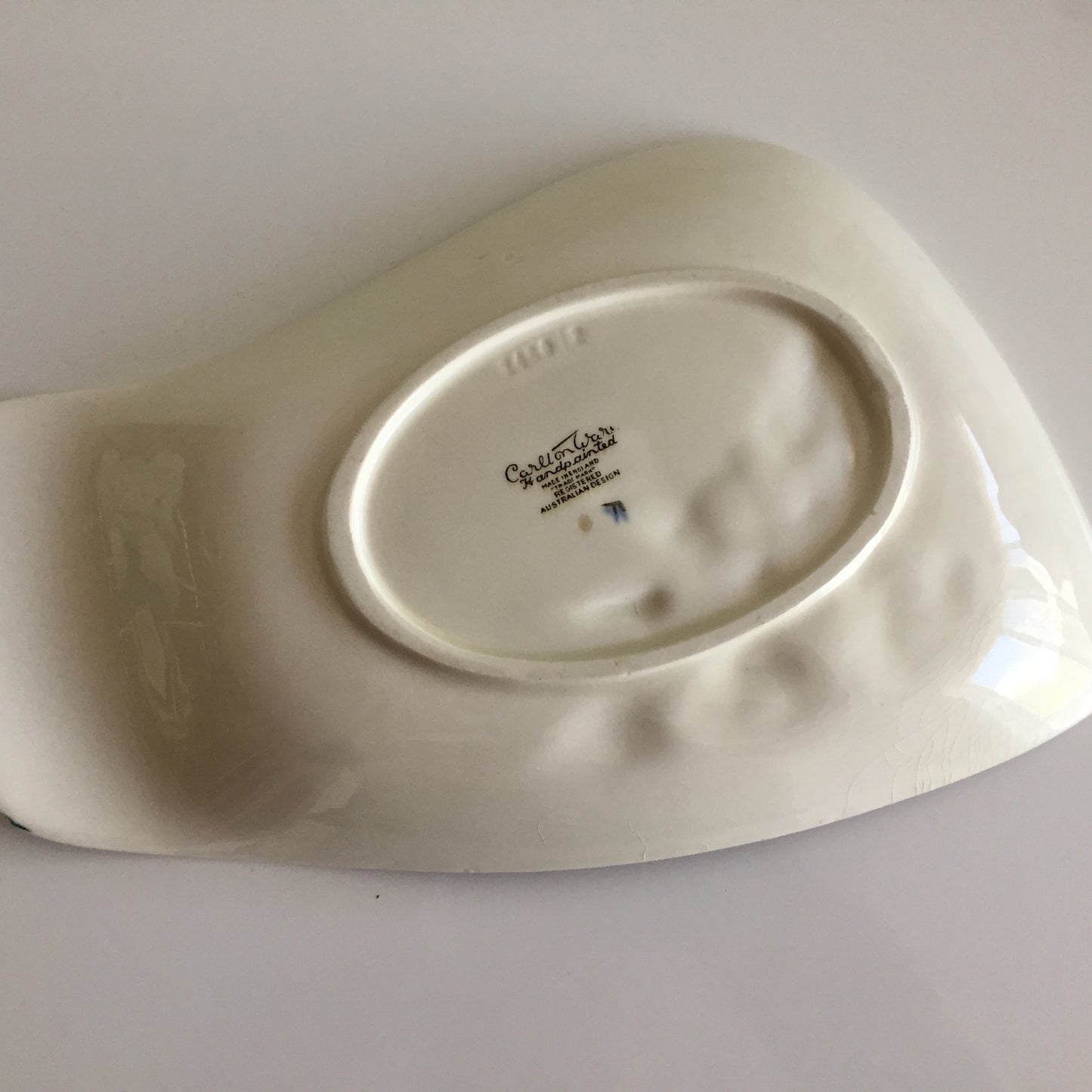 Carlton Ware Convolvulus Morning Glory 1950s English Vintage Serving Dish